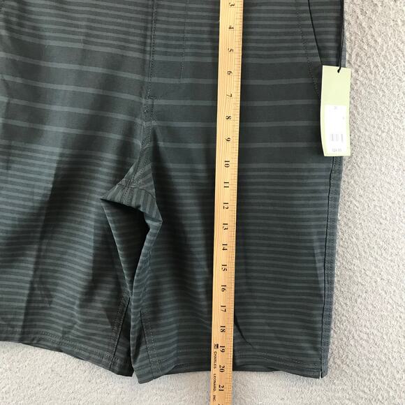 New Goodfellow & Co 19" Hybrid Shorts Mens Size 30 Striped Stretch - Picture 7 of 9